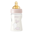 chicco biberon original 150ml touch 1 foro girl con tettarella in caucciu'