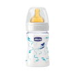 chicco biberon well being vetro caucciu' boy 150 ml