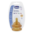 chicco tettarella benessere in caucciu' flusso pappa + 6m 2 pezzi
