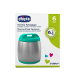 chicco thermos portapappa azzurro + 6m