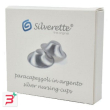 coppette paracapezzoli silverette in argento m 1 paio