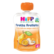 hipp, pera mela mango maracuja frutta frullata biologica, 90 g