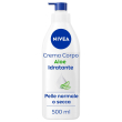 nivea crema corpo aloe idratante 500 ml, idratante corpo 72h per