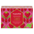 neavita - fragole e ibisco infuso biologico affascinante e vivace confezione 15 filtri