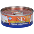 farmina® n&d pumpkin lamb & blueberry wet food adult 70 g mangime