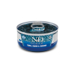 n&d ocean tonno, calamari e gamberi - alimento completo per gatti adulti 70 gr