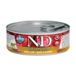 n&d cat um quinoa quail & coconut 80gr