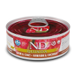 n&d cat quinoa skin & coat venison & coconut 80 g