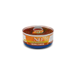 n&d pumpkin zucca e cervo - alimento umido completo per gatti adulti 70 gr