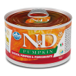farmina n&d pumpkin cane mini puppy pollo zucca melograno 140gr (lattina)