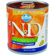 n&d pumpkin agnello zucca mirtillo - alimento completo per cani adulti 285 gr