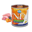 n&d dog lamb&pump&blueber 285g