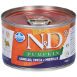 farmina® n&d pumpkin canine lamb, & blueberry - adult mini wet