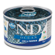 n&d dog ocean cod&pump 140g