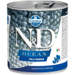 n&d ocean merluzzo e zucca - alimento completo per cani adulti 285 gr