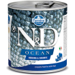 n&d ocean adult aringa e gambero - alimento completo per cani adulti 285 gr