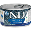 n&d ocean adult mini aringa e gambero - alimento completo per cani adulti di taglia piccola 140 gr