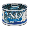 farmina n&d ocean cane mini adult aringa gamberetti 140gr (lattina)