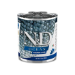 n&d ocean adult salmone e merluzzo - alimento completo per cani adulti 285 gr