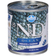 farmina n&d dog ocean sea merluzzo & calamaro 285 g mangime
