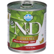 n&d prime pollo e melograno puppy cibo umido 285 g mangime