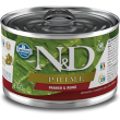 n&d prime adult mini pollo e melograno - alimento completo per cani adulti 140 gr