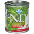 n&d prime pollo & melograno - adulti mini cibo umido 285 g mangime