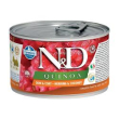 n&d dog um quinoa herring & coconut 140gr