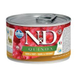 n&d dog um quinoa quail & coconut 140gr