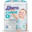 libero comfort pannolini taglia 4, 7-11 kg