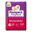 pampers progressi pannolini mutandino taglia 6 extra large 15+ kg confezione da 15 pezzi