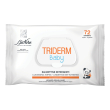 triderm baby salviette detergenti 72 pezzi