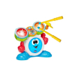 ch gioco rocky la batteria chicco, batteria musicale interattiva, 1 pezzo, giocattolo educativo per