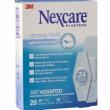 3m nexcare strong 360° 20 cerotti assortiti