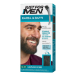 just for men barba e baffi kit per la colorazione n. m45 castano scuro, 51g