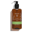 apivita tonic mountain tea shower gel with essential oils 500 ml