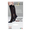 solidea scottish knee-high 100 den socks mosto - xl