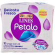 lines petalo blu assorbente lungo con ali 10 pezzi
