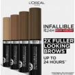 l'oreal paris - mascara sopracciglia brow artist , brunette