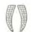 bjt983 orecchini crystal white stainless steel