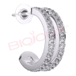 bjt993 orecchini crys half stainless steel