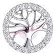 bjt994 orecchini tree life stainless steel