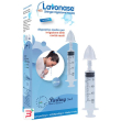 lavonase irrigazione nasale non sterile siringa 20 ml + luer-lock con cappuccio + ugello nasale con