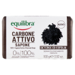 equilibra carbone attivo sapone 100% vegetale viso e corpo 100g