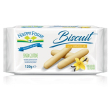 descrizione biscotto ricoperto di cioccolato bianco di vaniglia. senza olio di palma. ingredienti ci