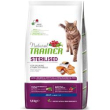 trainer natural per gatti adult sterilised con salmone sacco 1,5 kg n...