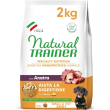 sensitive no gluten anatra - alimento completo per cani adulti small/toy 2 kg