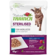 trainer natural per gatti sterilised con bocconcini merluzzo in salsa...