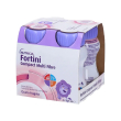 fortini compact multi fibre - alimento a fini medici speciali gusto fragola 4 x 125 ml