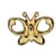 bjt709 orecchini babybutter gold plated